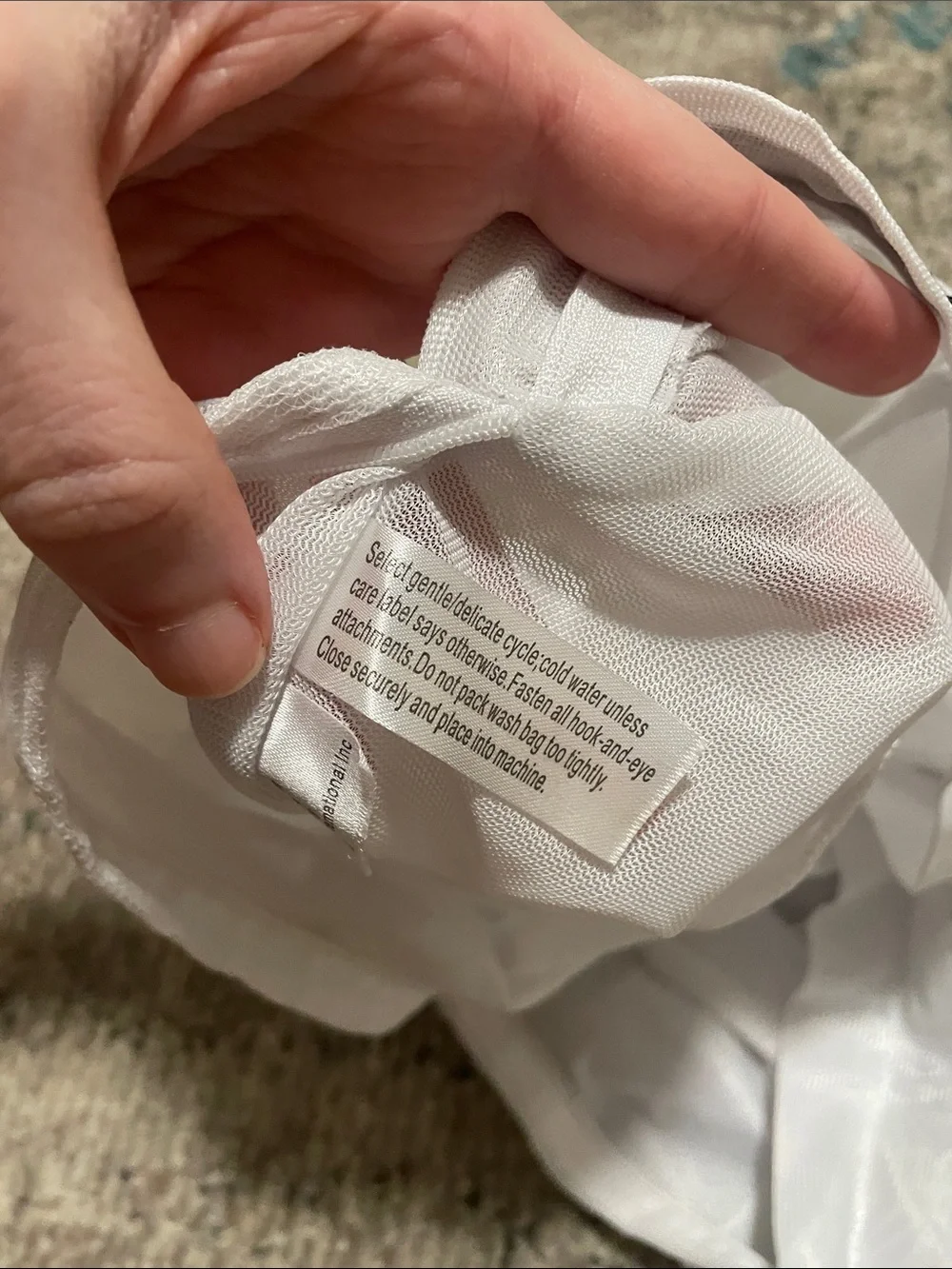 Laura Ashley laundry bag